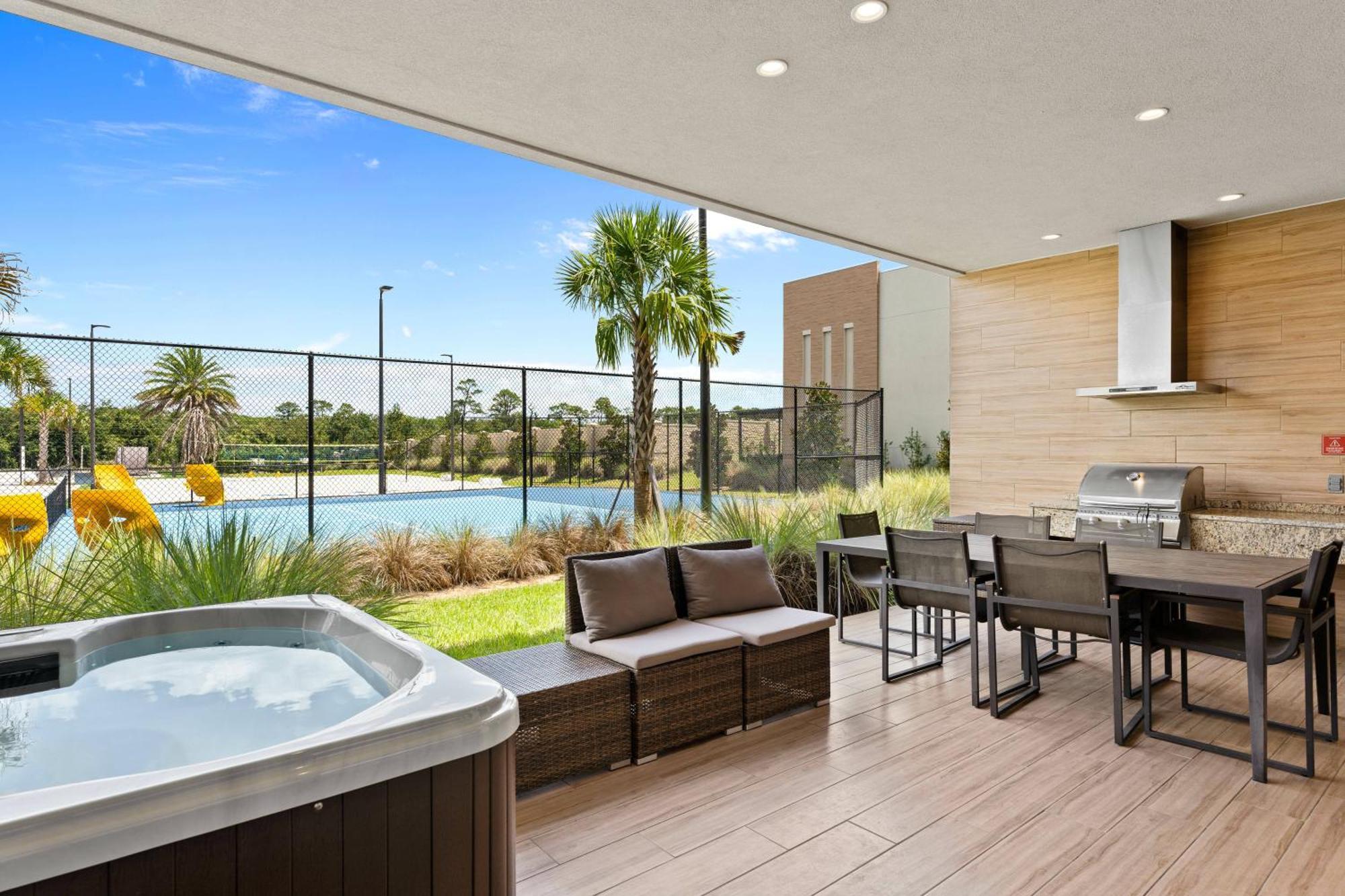 7583 Magic Village Jacuzzi 3 Suites Near 192 And Disney Orlando Buitenkant foto